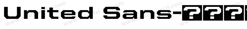 United Sans字体转换